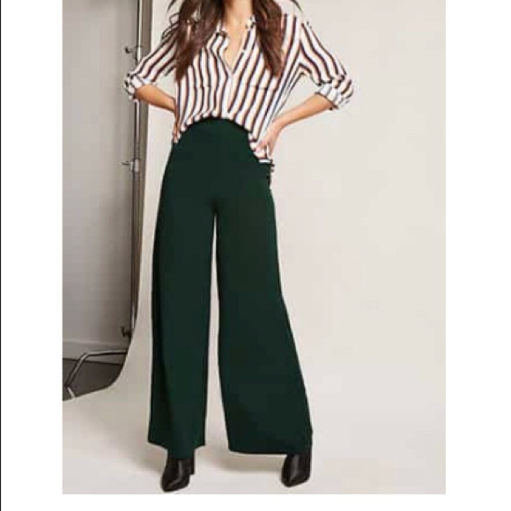 High-Rise Palazzo Pants